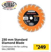 Ruwag 230mm Standard Diamond Blade