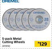 Dremel 5 Pack Metal Cutting Wheels
