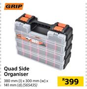 Grip Quad Side Organiser