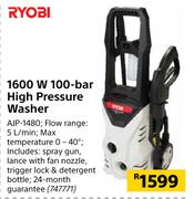 Ryobi 1600W 100 Bar High Pressure Washer