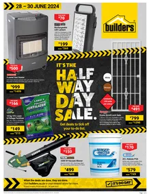 Builders : Half Way Day Sale (28 June - 30 June 2024)