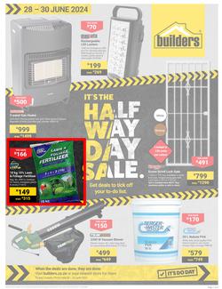 Builders : Half Way Day Sale (28 June - 30 June 2024), page 1