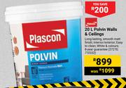 Plascon Polvin Walls  & Ceilings-20Ltr