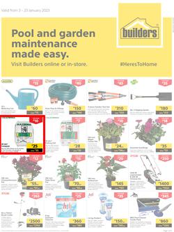 Builders Botswana : Pool And Garden Maintenance Made Easy (03 January - 23 January 2023), page 1