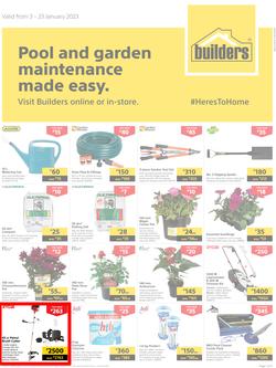 Builders Botswana : Pool And Garden Maintenance Made Easy (03 January - 23 January 2023), page 1