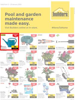Builders Botswana : Pool And Garden Maintenance Made Easy (03 January - 23 January 2023), page 1