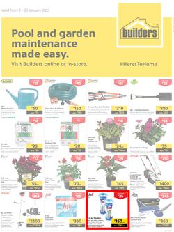 Builders Botswana : Pool And Garden Maintenance Made Easy (03 January - 23 January 2023), page 1