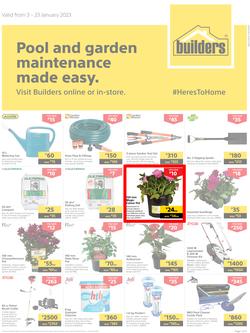 Builders Botswana : Pool And Garden Maintenance Made Easy (03 January - 23 January 2023), page 1