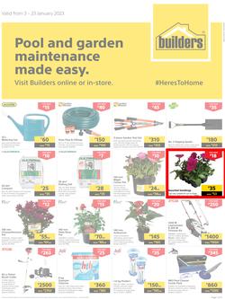 Builders Botswana : Pool And Garden Maintenance Made Easy (03 January - 23 January 2023), page 1