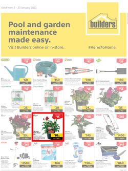 Builders Botswana : Pool And Garden Maintenance Made Easy (03 January - 23 January 2023), page 1