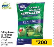 Protek Lawn & Foliage Fertiliser 7:1:3-10Kg