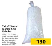 7 dm3 13mm Marble Chip Pebbles