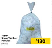 7 dm3 Snow Tumble Pebbles
