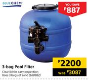 Blue Chem 3 Bag Pool Filter
