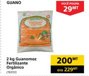 Guano 2Kg Guano Moz Fertilizante Organico