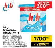HTH 8Kg Granulado Mineral Mole
