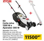 Ryobi Kit Corta relva 1200W e Aparador 300W