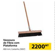 Vassoura de Fibra com Plataforma