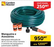 Garden Máster Mangueira e Acessórios
