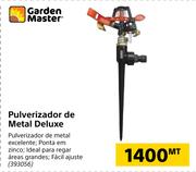 Garden Máster Pulverizador de Metal Deluxe