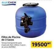 Blue Chem Filtro de Piscina de 3 Sacos