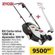 Ryobi Kit Corta-Relva 1200W E Aparador 300W