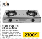 Alva Fogao a Gas Com 2 Queimadores