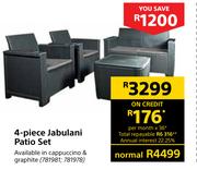 Jabulani 4-Piece Patio Set