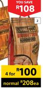 Living Out Hardwood Briquettes-For 4 x 4kg