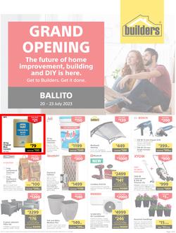 Builders : Grand Opening Ballito (20 July - 23 July 2023), page 1