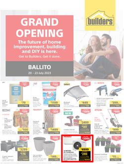 Builders : Grand Opening Ballito (20 July - 23 July 2023), page 1