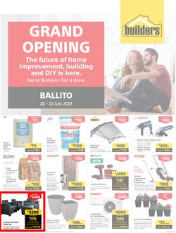 Builders : Grand Opening Ballito (20 July - 23 July 2023), page 1