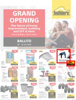 Builders : Grand Opening Ballito (20 July - 23 July 2023), page 1