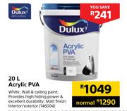 Dulux Acrylic PVA-20L