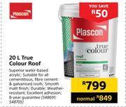 PlasconTrue Colour Roof-20L