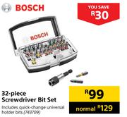 Bosch 32-Piece Screwdriver Bit Set
