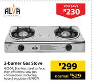 Alva 2-Burner Gas Stove GCS04
