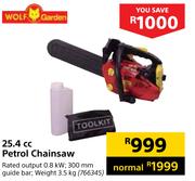 Wolf Garden 25.4cc Petrol Chainsaw
