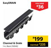 EasyDrain Channel & Grate