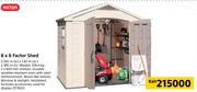 Keter 8 x 6 Factor Shed