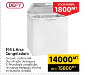 Defy 195L Arca Congeladora