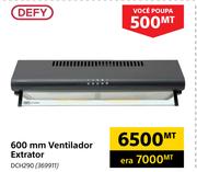 Defy 600mm Ventilador Extrator 