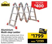 Builders Aluminium Multi-Step Ladder