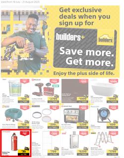 Builders : Save More, Get More (18 July - 21 August 2023), page 1