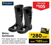 Bata Industries Rhino Gumboots-Per Pair