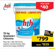 Hth 15Kg Granular+ Chlorine