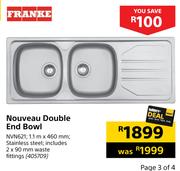 Franke Nouveau Double End Bowl NVN621
