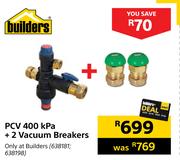 Builders PCV 400kPa + 2 Vacuum Breakers 638198