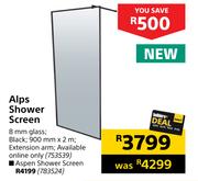 Aspen Shower Screen 785524