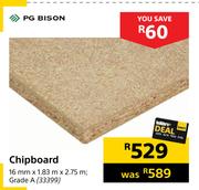 PG Bison Chipboard 16mm x 1.83m x 2.75m